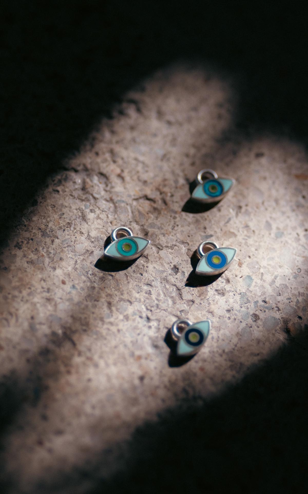 CW- VI Pepper Eyes Multi Use Stud Earring Charm