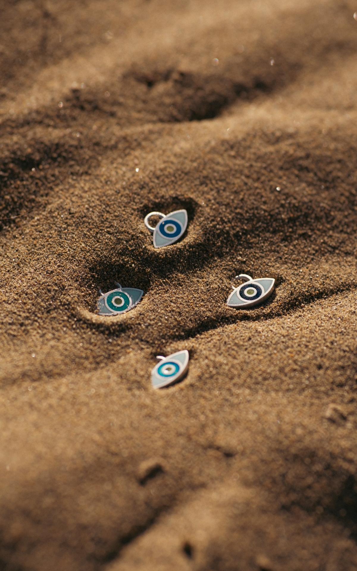 CW- VI Pepper Eyes Multi Use Stud Earring Charm